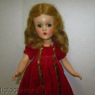 Vintage Madam Alexander Margaret Fairytale Portrait Doll Blonde W/ Tagged Dress