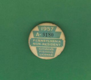 Pennsylvania 1 3/4 " Non - Resident Citizen 