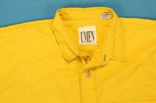90s UMEN STUDIO Vintage Shirt Men M Baggy Hip Hop Urban Cross Colours 5