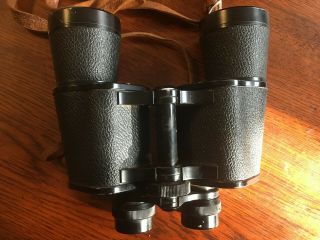 Vintage coated lens Zeiss Model 12x50 Field 5.  3 binoculars in case 5