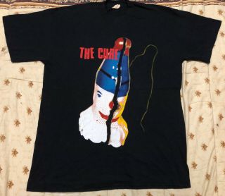 Rare Vintage The Cure Wild Mood Swings World Tour Concert 1996 T - Shirt Robert
