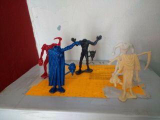 VINTAGE TERROR HORROR MONSTERS UNIVERSAL BOOTLEGS MEXICAN 80 ' S TOYS 2