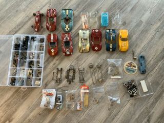 Vintage Brass Slot Cars And Parts