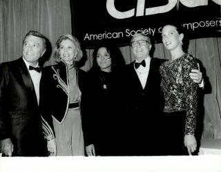 1989 Gene Kelly,  Janet Jackson & Tony Martin Vintage Photo Gp