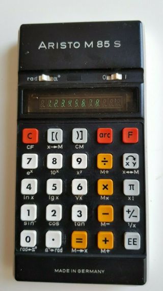 1976 Vintage Calculator Aristo M85s Version 2 Rare
