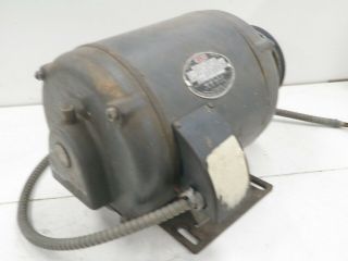 Vintage Brown Brockmeyer B - Line 1 HP,  1750 RPM Motor 2