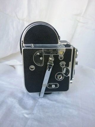 Vintage Paillard Bolex H16 16mm Movie Camera,  Mid Century,  Hollywood 1955