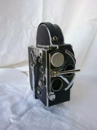 Vintage Paillard Bolex H16 16mm Movie Camera,  mid century,  Hollywood 1955 3