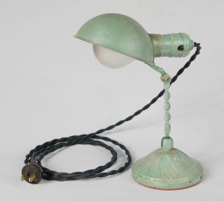 Industrial Gacor Task Lamp Clamp On Vintage Antique