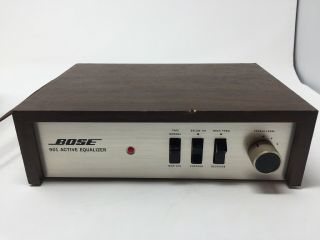 Vintage Bose 901 Series Ii Active Equalizer Parts Powers On