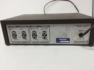Vintage BOSE 901 Series II Active Equalizer Parts Powers On 4