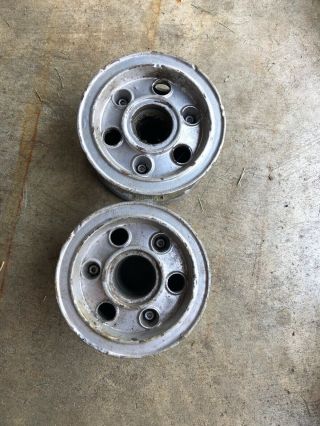 Vintage Kart Go - Power Front Wheels Early Style 4 "