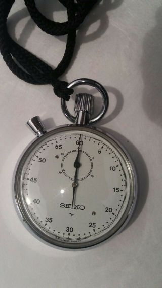 Seiko Vintage Stopwatch 9501963 88 - 5060 Acrp 88 - 5110t Chrono Fine 1959