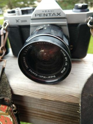 Pentax K1000 Film Camera 35mm SLR 50mm 1:2 Lens Vintage Photography YY 5