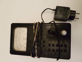 Soviet Ussr Russia C 437 Vintage Rare Multimeter Analog Device Voltmeter Ac Dc