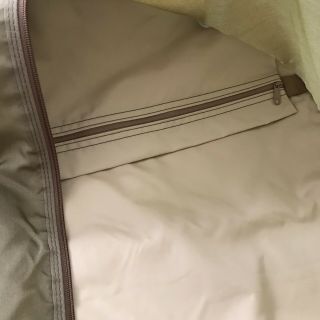 VTG Hartmann Monogram Vintage Travel Garment Bag Leather Handles EUC Luggage 8