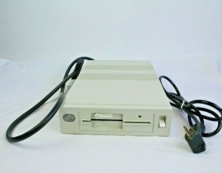Vtg Ibm Model 4869 - 002 1.  2mb Version External Floppy Disk Drive W/ Power Supply