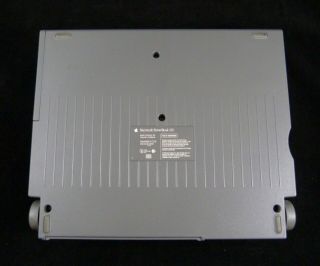 Vtg Macintosh Mac PowerBook 165 Laptop w/ Battery & Charger OS 7.  1 1993 6