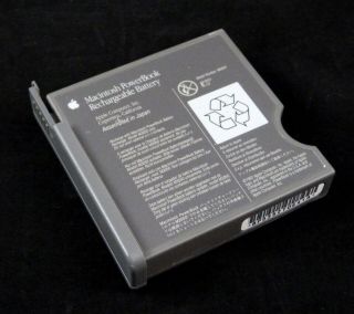 Vtg Macintosh Mac PowerBook 165 Laptop w/ Battery & Charger OS 7.  1 1993 8
