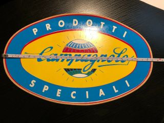 Large Campagnolo Decal Sticker,  11.  5 " By 7 ",  Vintage