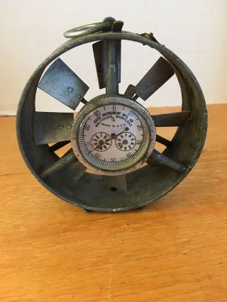 Anemometer Vintage Coal Mine Davis Insturment Air Flow Dated 1982
