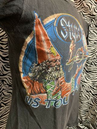 STYX T - Shirt XXS US Concert Tour ' 79 1979 True Vintage 70 ' s 80 ' s Heavy Wear 4