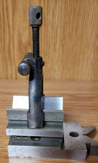 Vintage STARRETT TOOLMAKERS V - BLOCK AND CLAMP No.  567 Made in USA 4