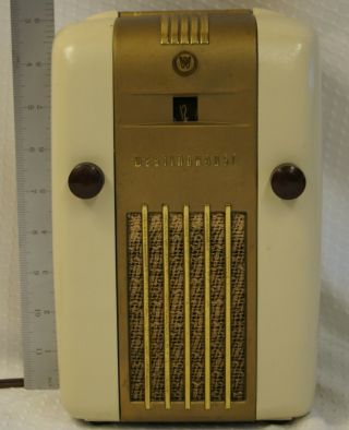 Vintage Westinghouse “refrigerator” Radio Model H - 126