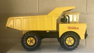 Vintage 1970s Mighty Tonka Dump Truck,  Pressed Steel,  54070,