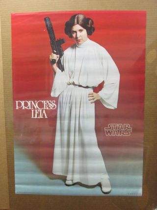 Star Wars Princes Leia 1977 Vintage Poster Movie Inv G3113