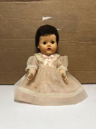 Vintage American Character Doll Tiny Tears 18” W/ Clothes