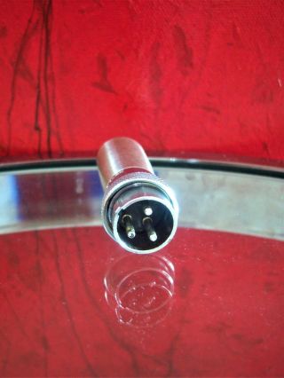 Vintage 3 Pin To Xlr Microphone Adapter Connector Electro Voice 726 630 730 640