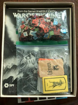 Vintage War of the Ring Board Game 1977 Middle Earth Edition (E1) 4