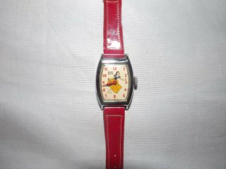Vintage Circa 1947 Walt Disney Snow White Watch - Ingersoll