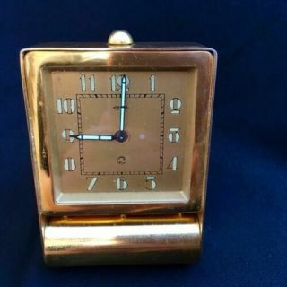 Vintage Lecoultre 2 - Day Alarm Clock