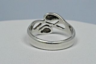 Vintage sterling silver Scottish Ola Gorie Cecily Ring Size N 1/2 3