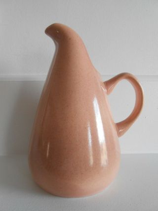 Vintage Russell Wright American Modern Stubenville Coral Pitcher Jug