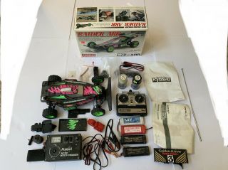 Raider Arr Vintage Kyosho Off Road Rc Car 1/10 Scale With Box,