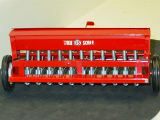 Vintage Tru Scale Planter,  Grain Seed Disk,  Farm Implement Toy, 3