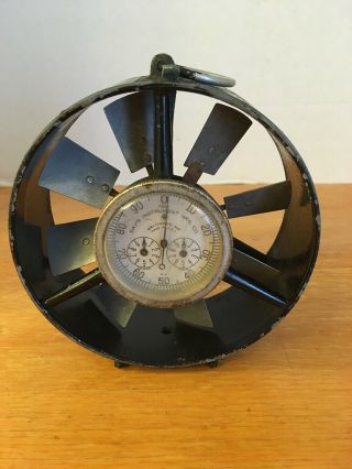Anemometer Vintage Coal Mine Davis Insturment Air Flow
