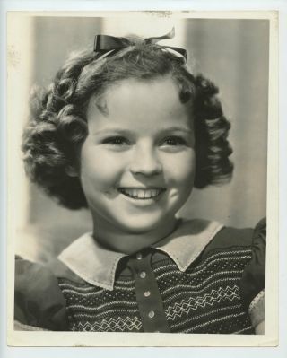 Shirley Temple Photo Portrait 1939 Little Princess Vintage
