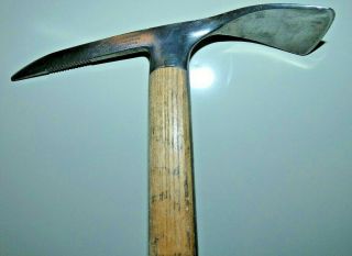 Vintage ice axe wooden handle Stubai 3
