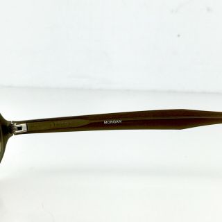 Vintage Rare Stussy Eyegear Morgan Black Brown Rectangle Sunglasses 5