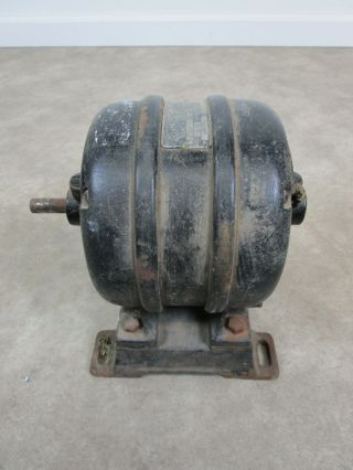Antique Vintage Bodine Electric Ac Motor