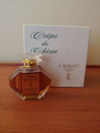 Vintage Crepe De Chine By F.  Millot Parfum Perfume 1.  0 Oz