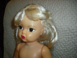 Vintage Terri Lee Nude Platinum Hair