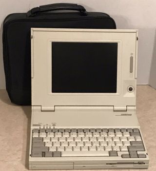 1989 Compaq Lte Lite 25/c Portable Laptop Computer Vintage Electronics