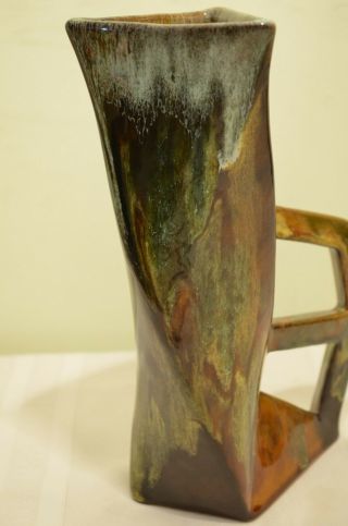 Van Briggle vase,  signed,  color,  vintage modern design,  gorgeous 6