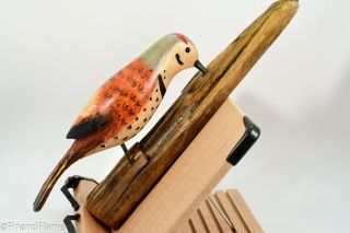 Jim Slack Song Bird The Flicker Wall Mount Signed By Artist Gh349