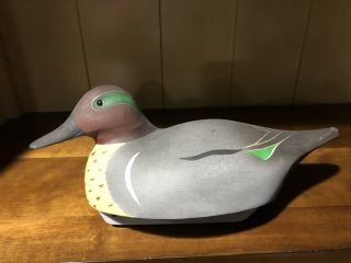 Delaware River Decoy Company Green Wing Teal Terry Mcnulty